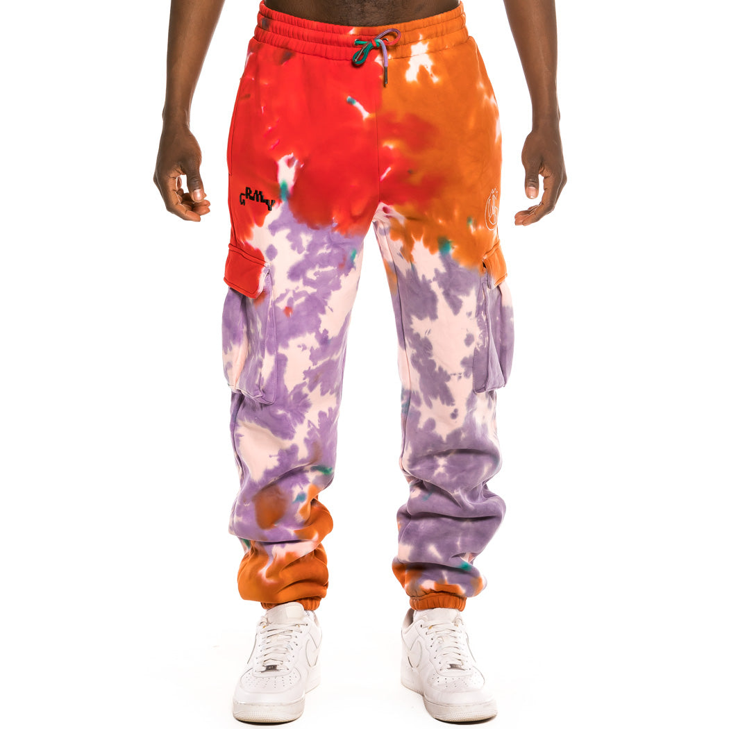 GRIMEY LIVEUTION MAGIC 4 RESISTANCE TIE DYE SWEATPANTS TIE DYE