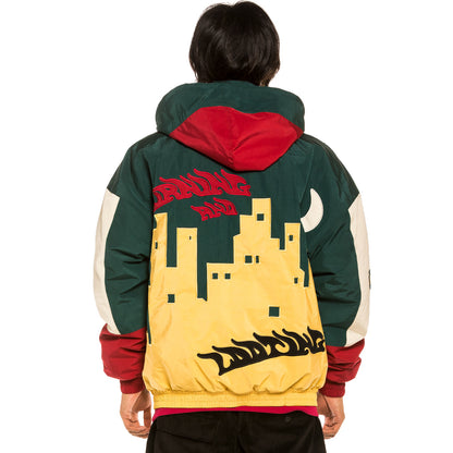 GRIMEY LES MEMORIES PULLOVER JACKET GREEN