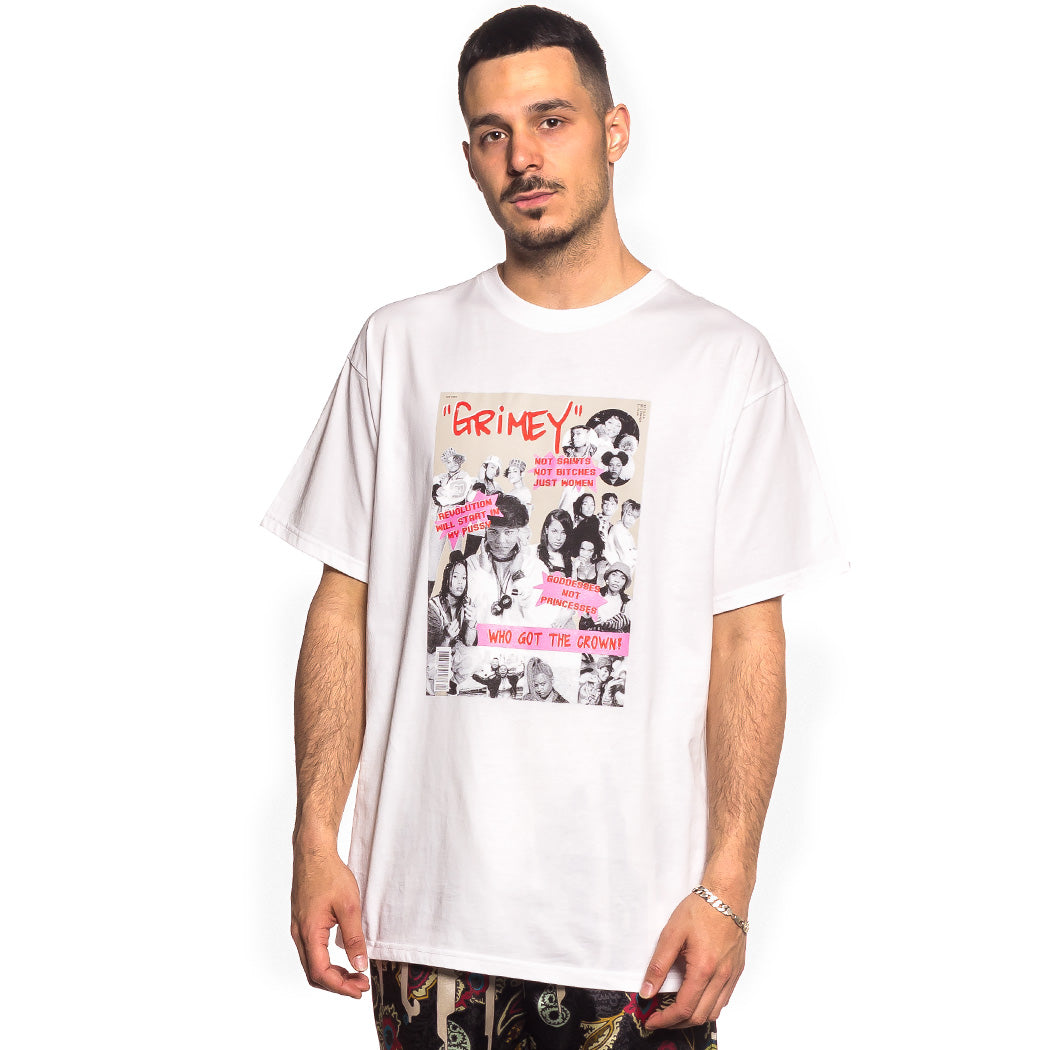 GRIMEY LADIES FIRST TEE WHITE